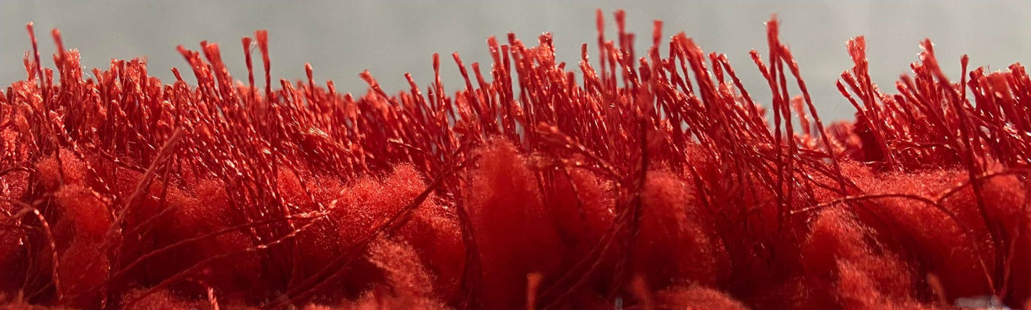 Set 3 Traverse Pufoase de Matase si Bumbac 3D tip Bulina ,Grena/Alb/Negru