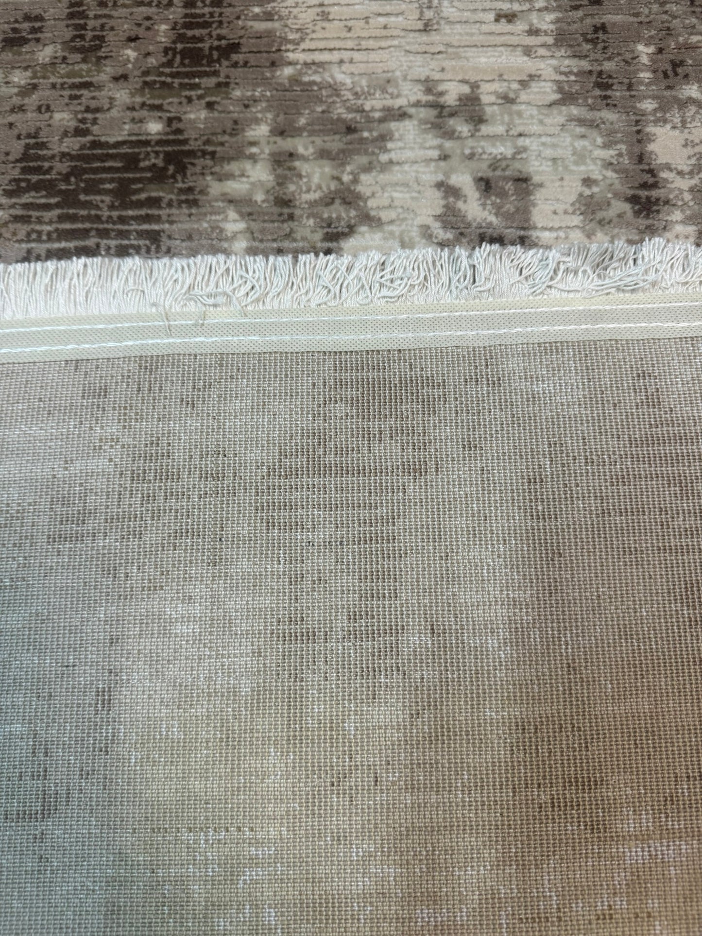 Covor Premium Angora Hali Tip Picasso,Bej/Maro