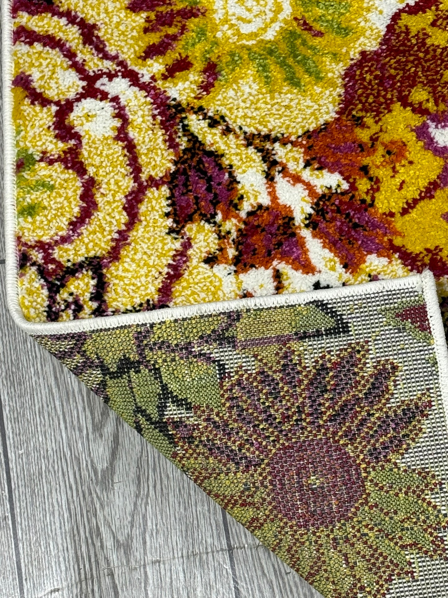 Set 3 Traverse cu Inserti Florale,Multicolor