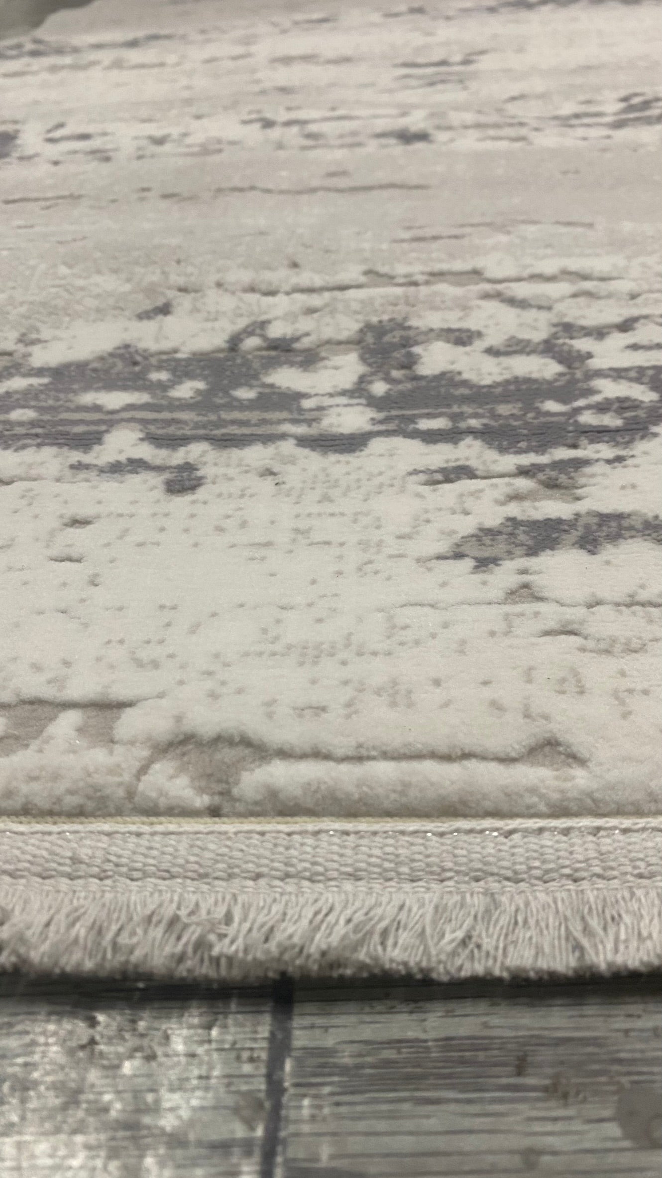 Covor Modern Tip Picasso Bej/Alb/Gri