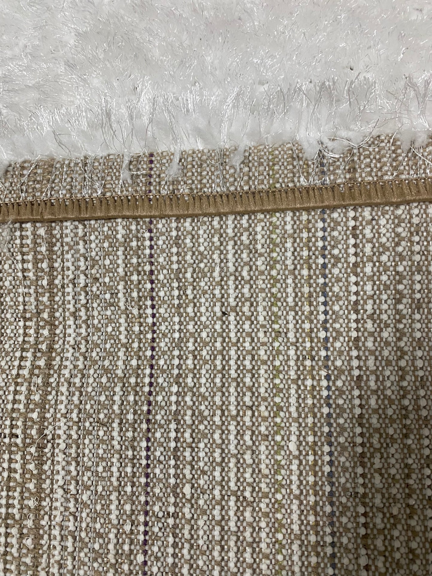 Set 3 Traverse Pufoase 3D,Alb