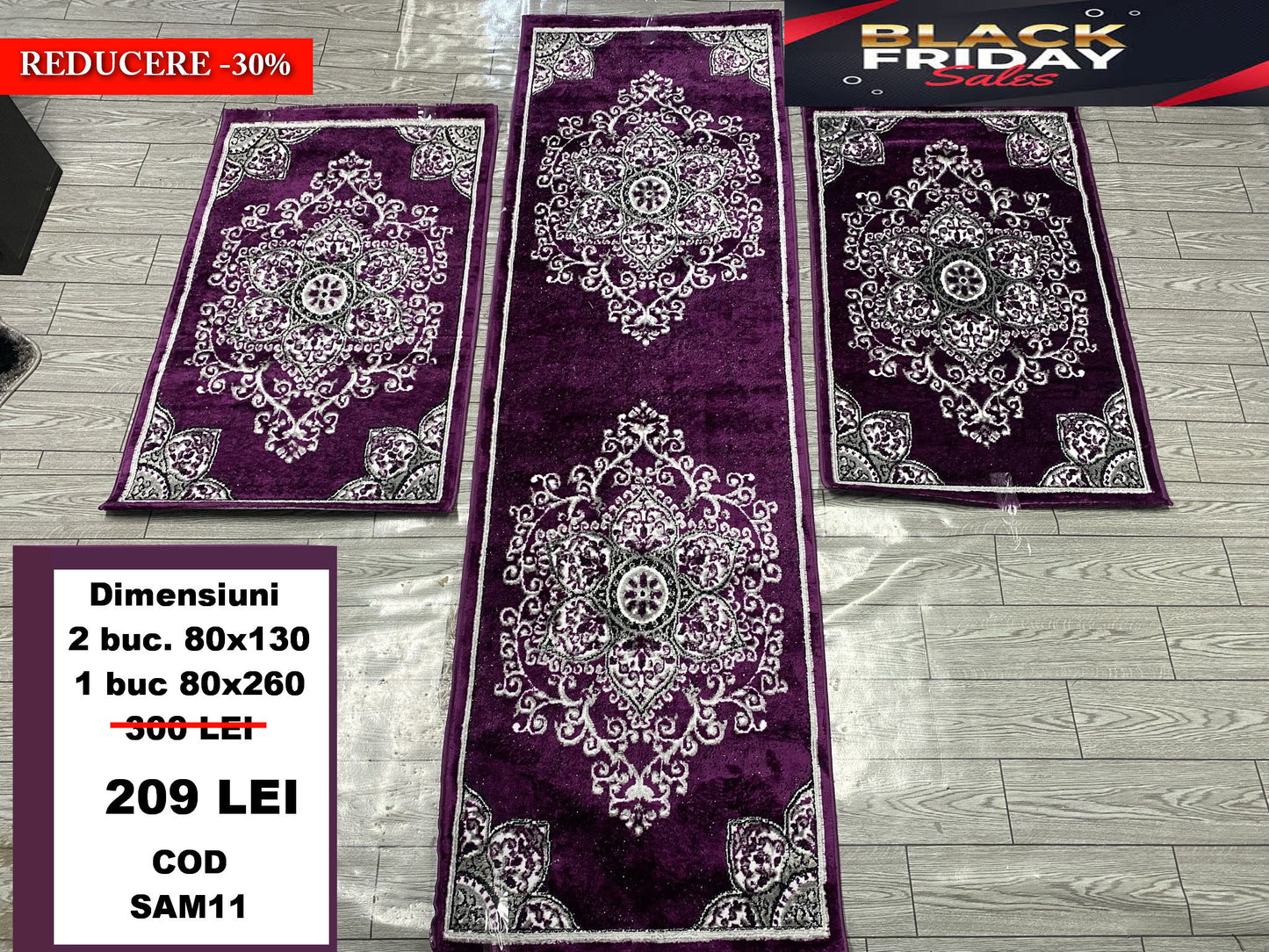 Set 3 Traverse cu Medalion ,Mov