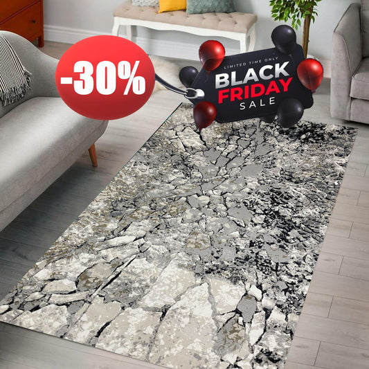 Covor Modern Oglinda Sparta,Bej/Gri