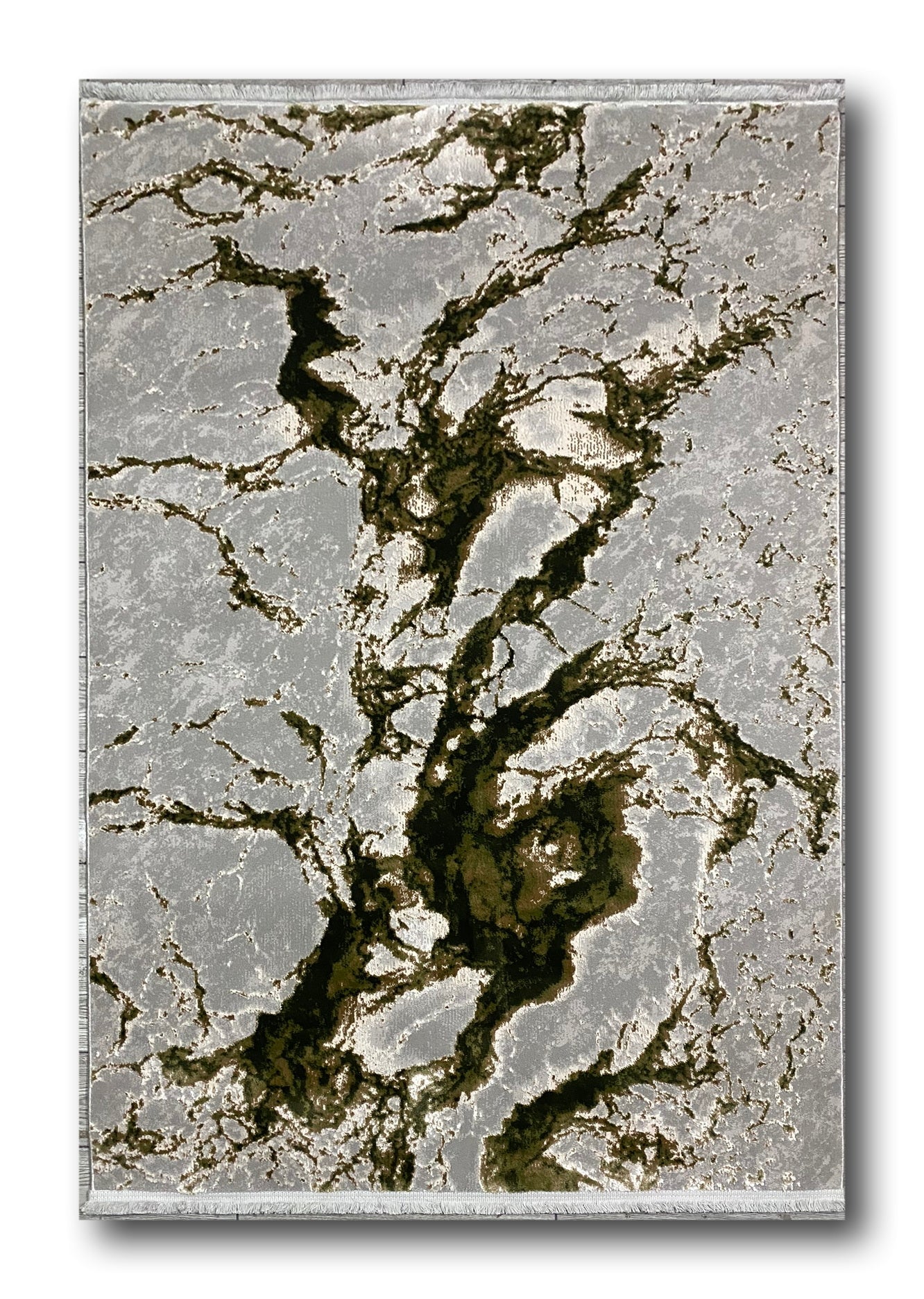 Covor Modern Taifun,Verde/Gri