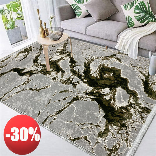 Covor Modern Taifun,Verde/Gri