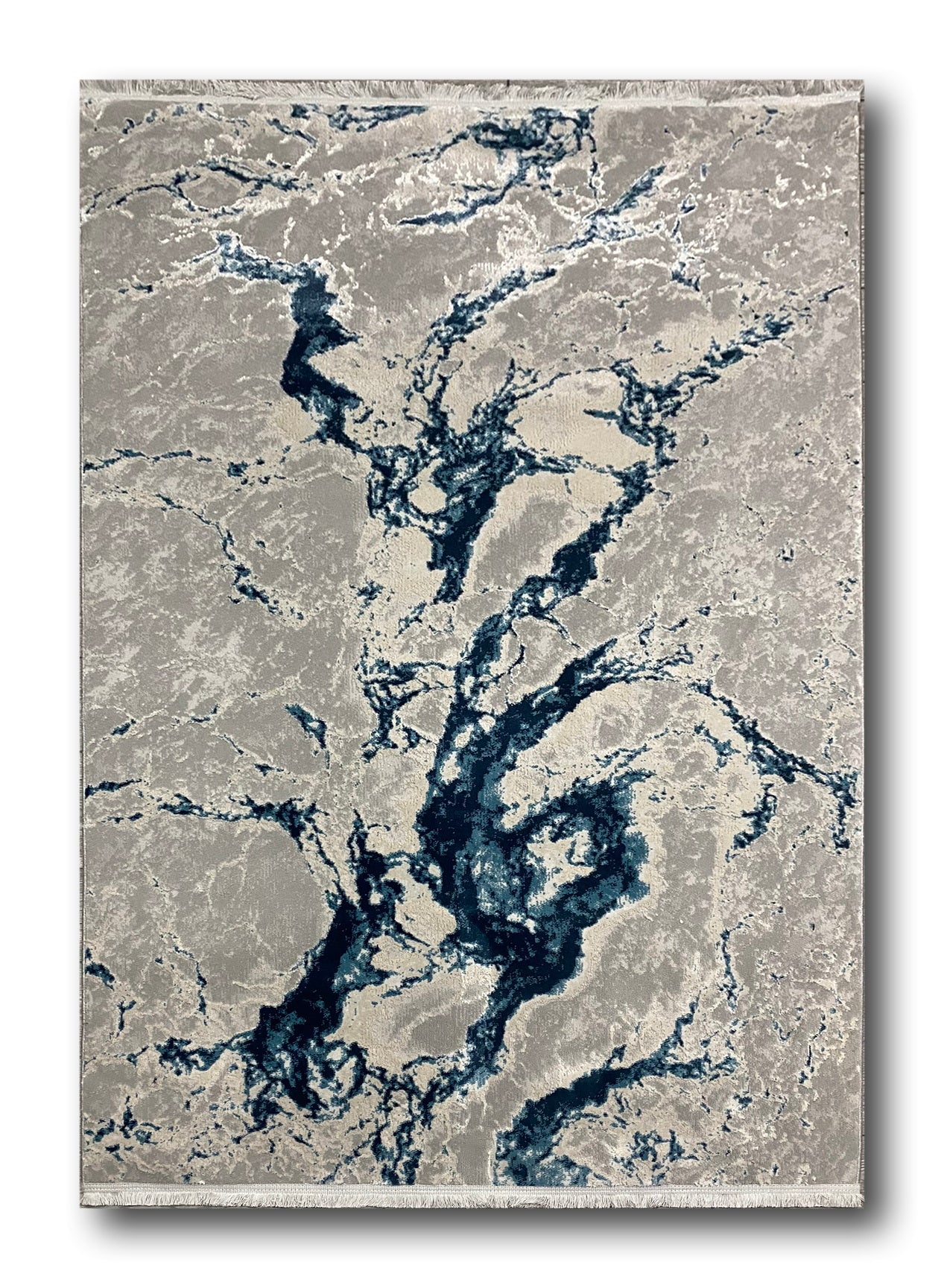 Covor Modern Taifun,Albastru/Turqoiuse/Gri