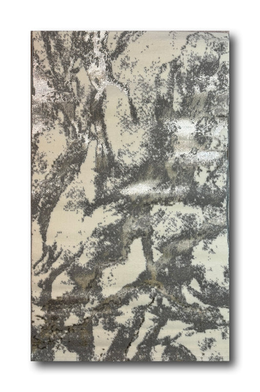 Covor Tip Picasso,Gri/Crem