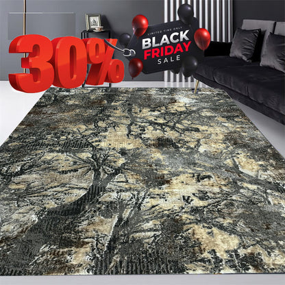 Covor Premium Amurg de Toamna ,Crem/ Gri Antracid