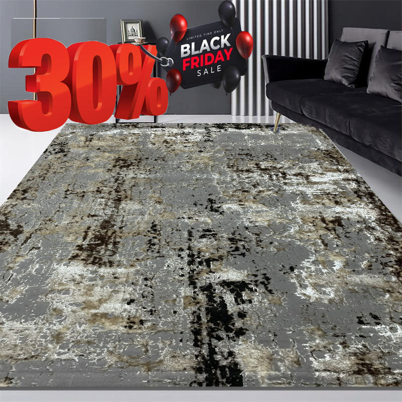 Covor Premium Tip Picasso,Crem/ Gri Antracid