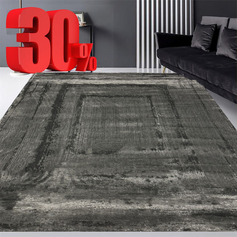 Covor Premium Tablou ,Negru