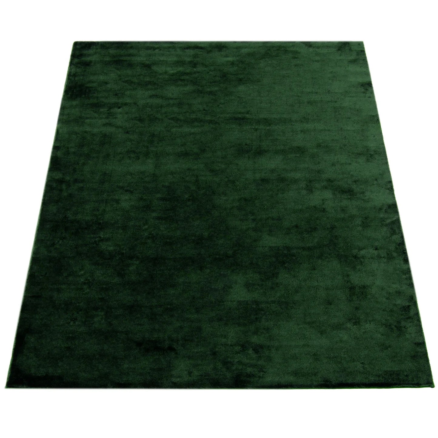 Covor Pufos Pelus,Verde Smarald