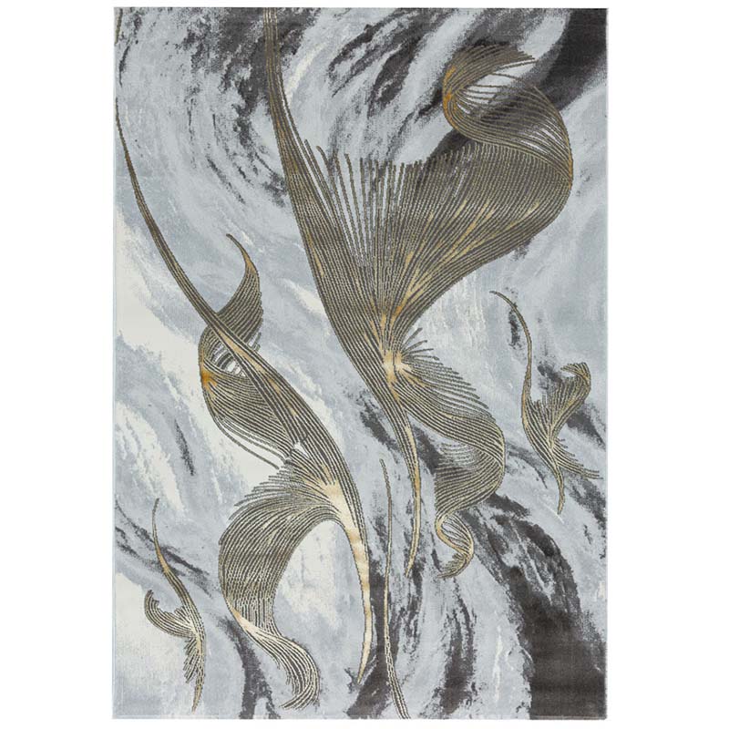 Covor Freedom,Gri/Auriu