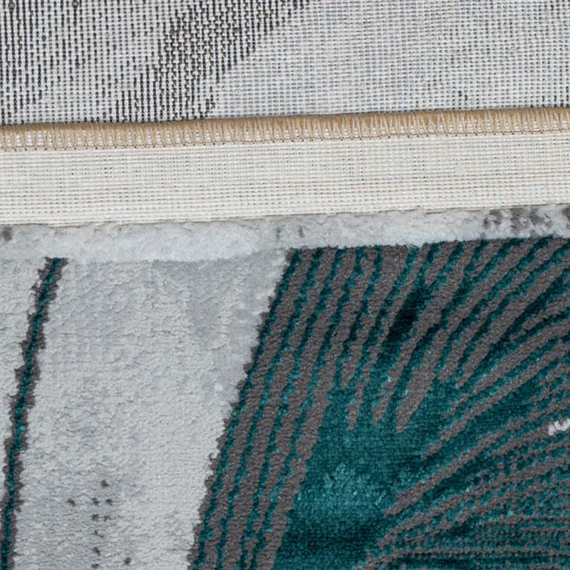 Covor Freedom,Gri/Turcoaz