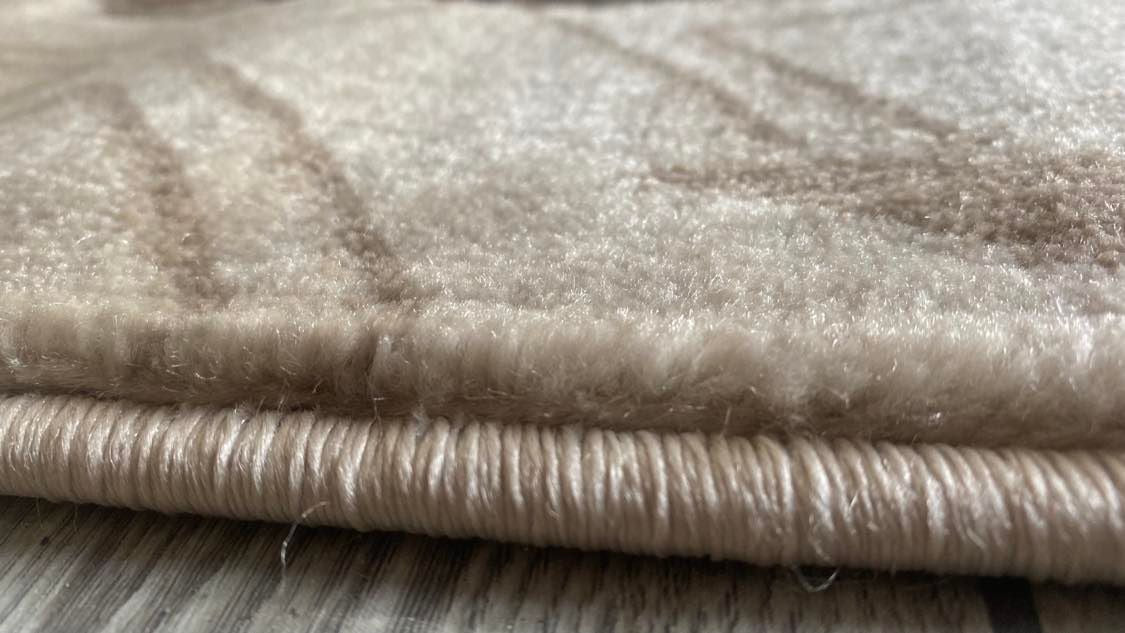 Traversa cu Insertii Florale tip Vita de vie ,Crem/Maro