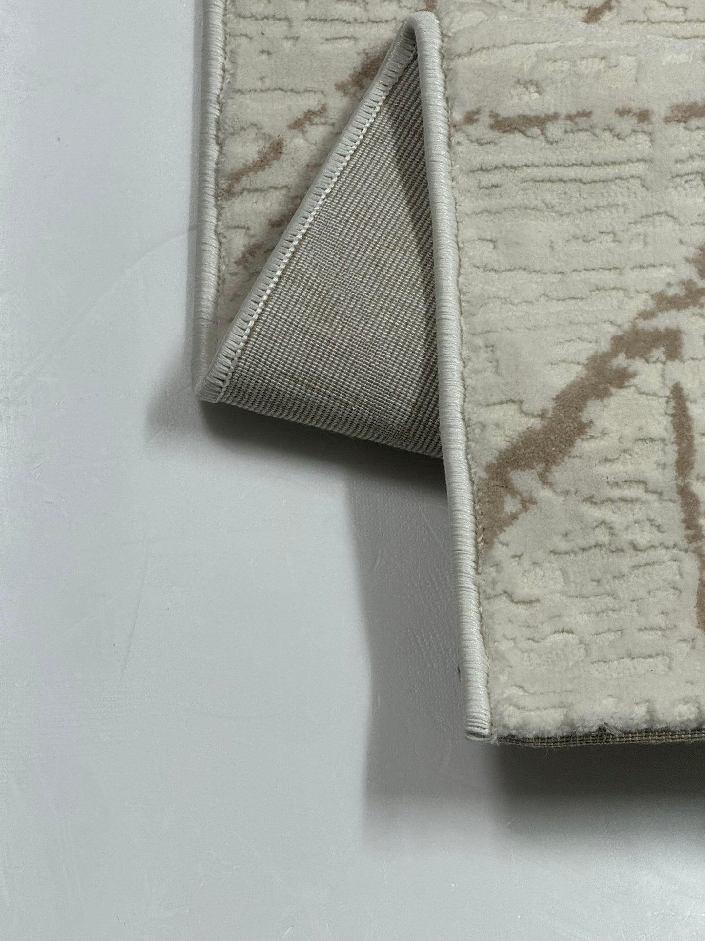 Set 3 Traverse Premium cu Insertii Geometrice,,Crem/Bej