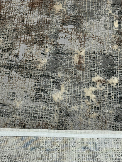 Covor Premium Tip Labirint ,Crem/ Gri Antracid