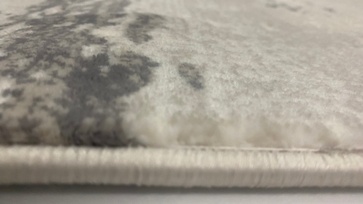 Covor Modern Tip Picasso Bej/Alb/Gri