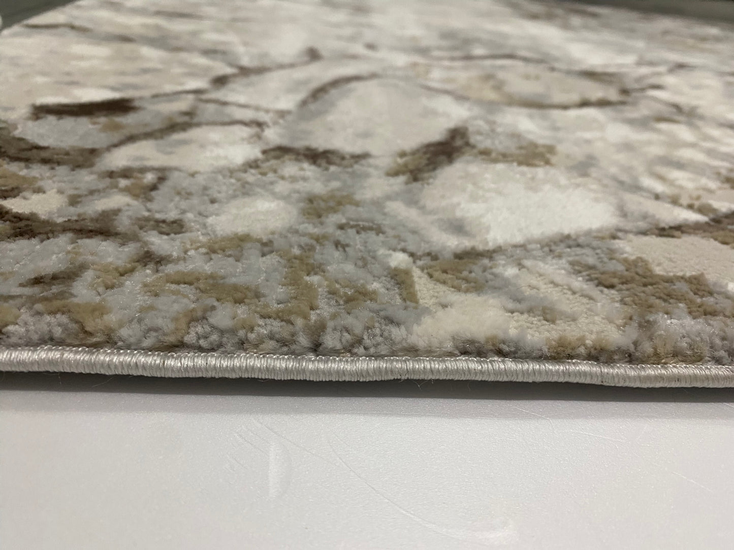 Covor Modern Oglina Sparta,Bej/Crem