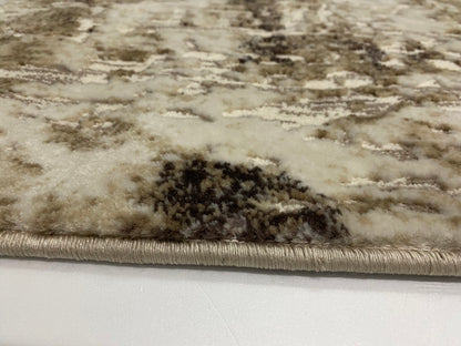 Covor Modern Tip Picasso,Bej/Maro