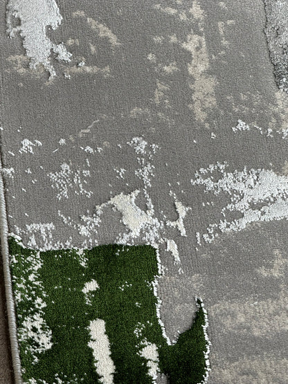 Traversa Moderna ,Verde Smarald/Gri/Bej