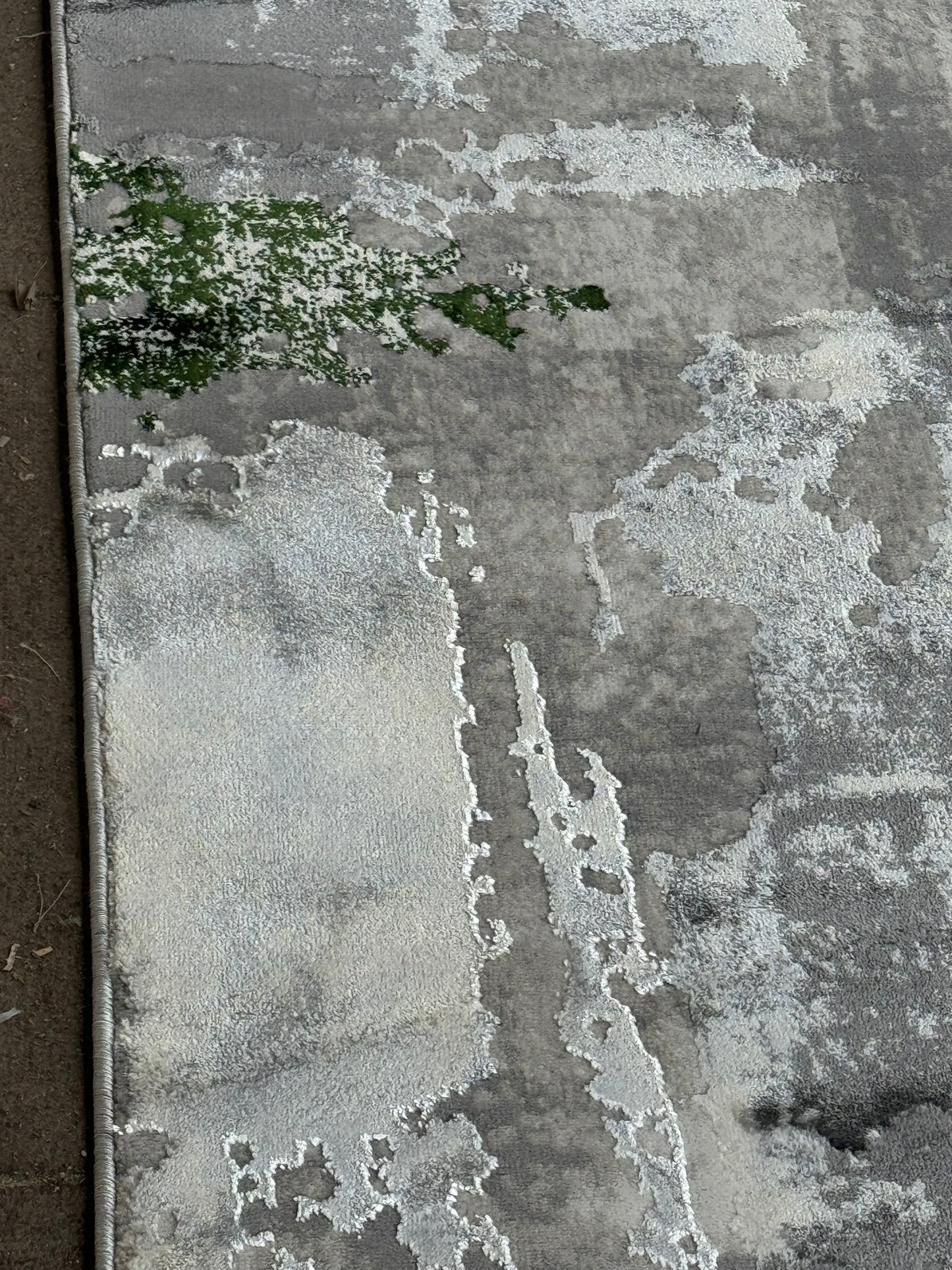 Traversa Moderna ,Verde Smarald/Gri/Bej