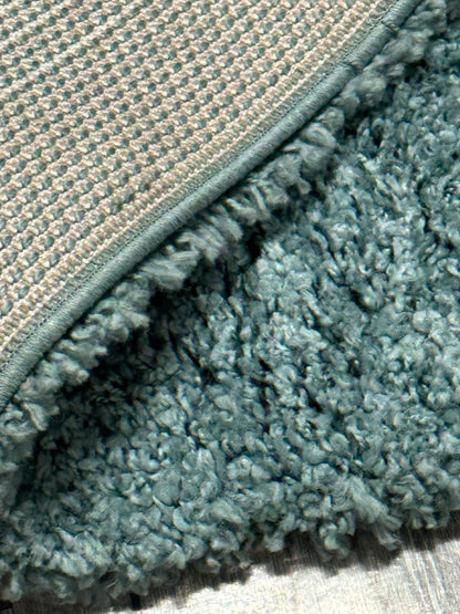 Covor Pufos Super Shaggy ,Turcoaz