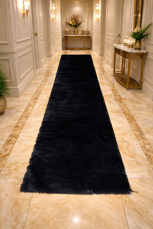Traversa de Hol tip Blanita,Negru