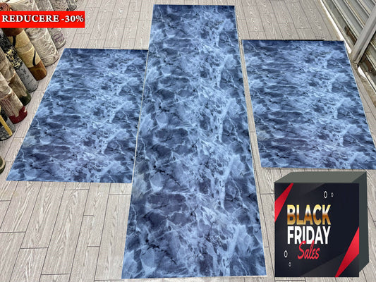 Set 3 Traverse Antiderapante,Gri