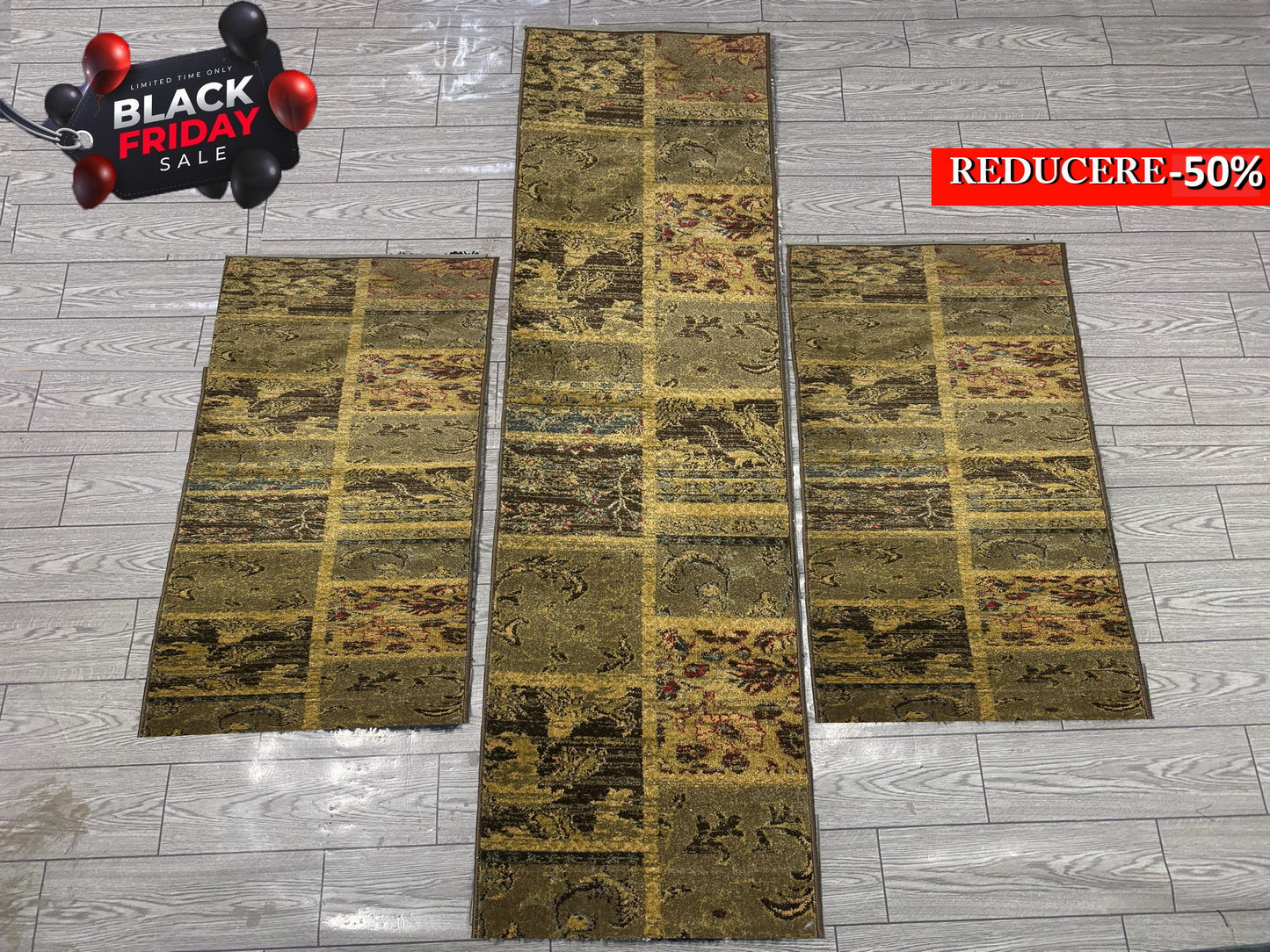 Set 3 Traverse ,Maro/Crem/Grena