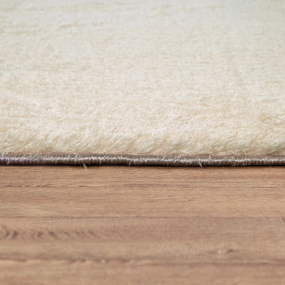 Covor Pufos Pelus,Crem