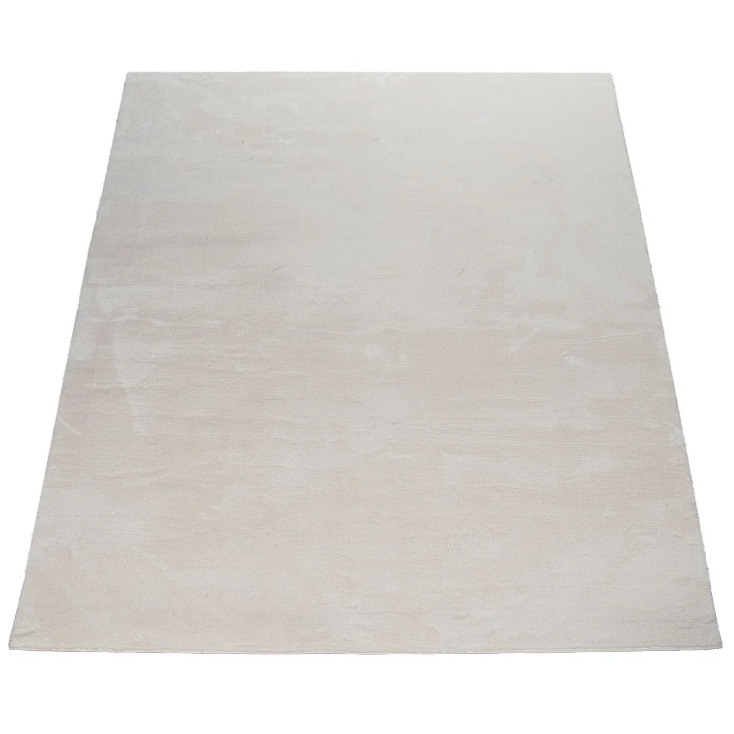 Covor Pufos Pelus,Alb