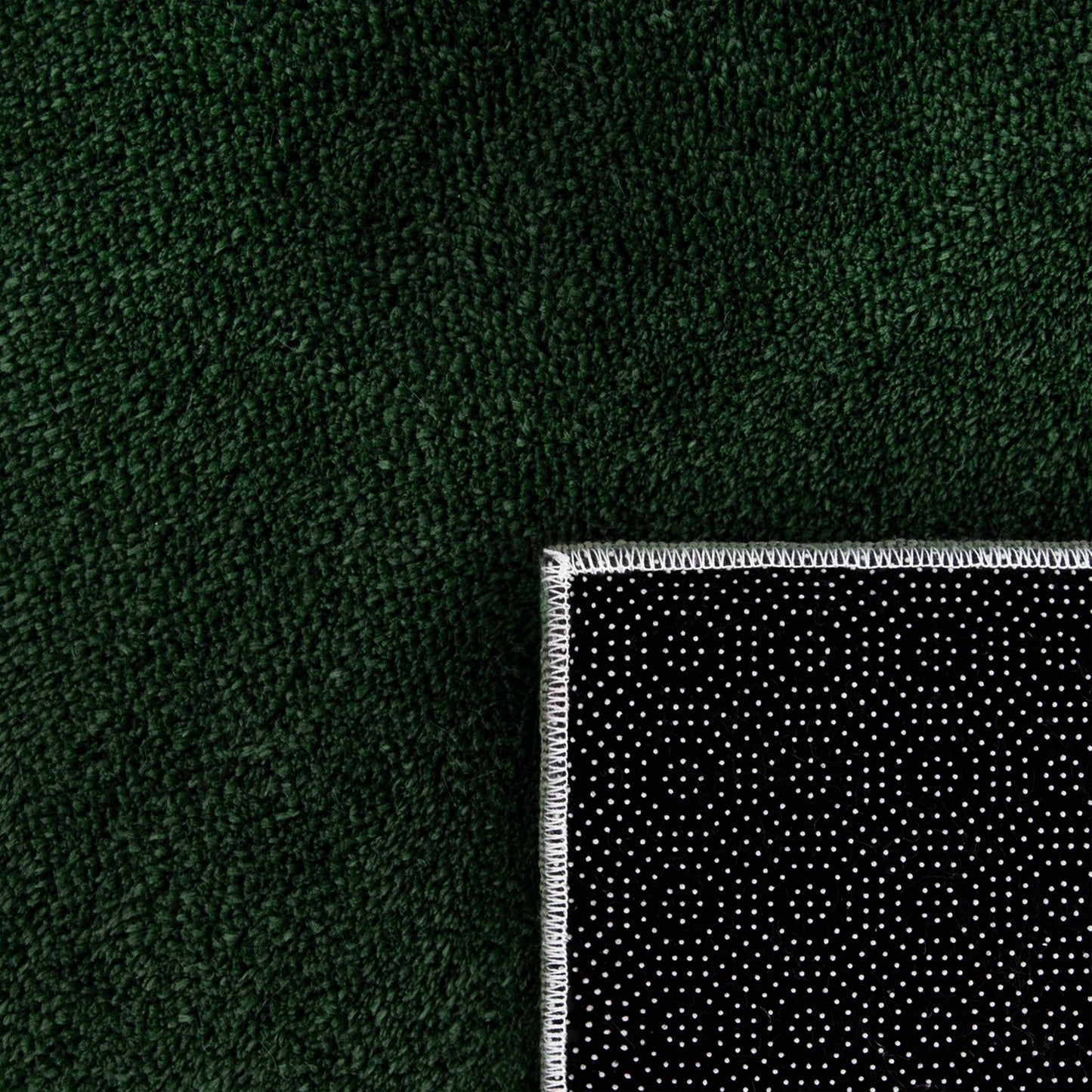 Covor Pufos Pelus,Verde Smarald