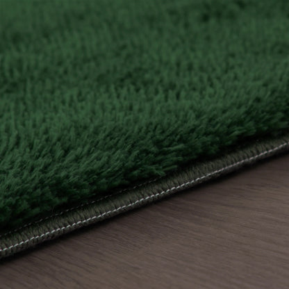 Covor Pufos Pelus,Verde Smarald