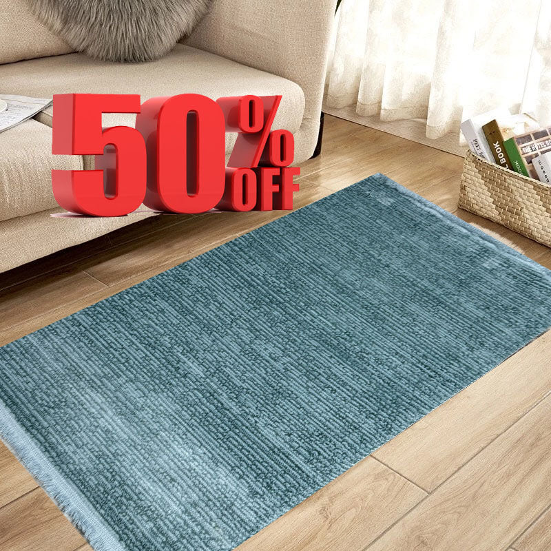 Covor Premium Angora Hali,Turcoaz