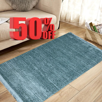 Covor Premium Angora Hali,Turcoaz